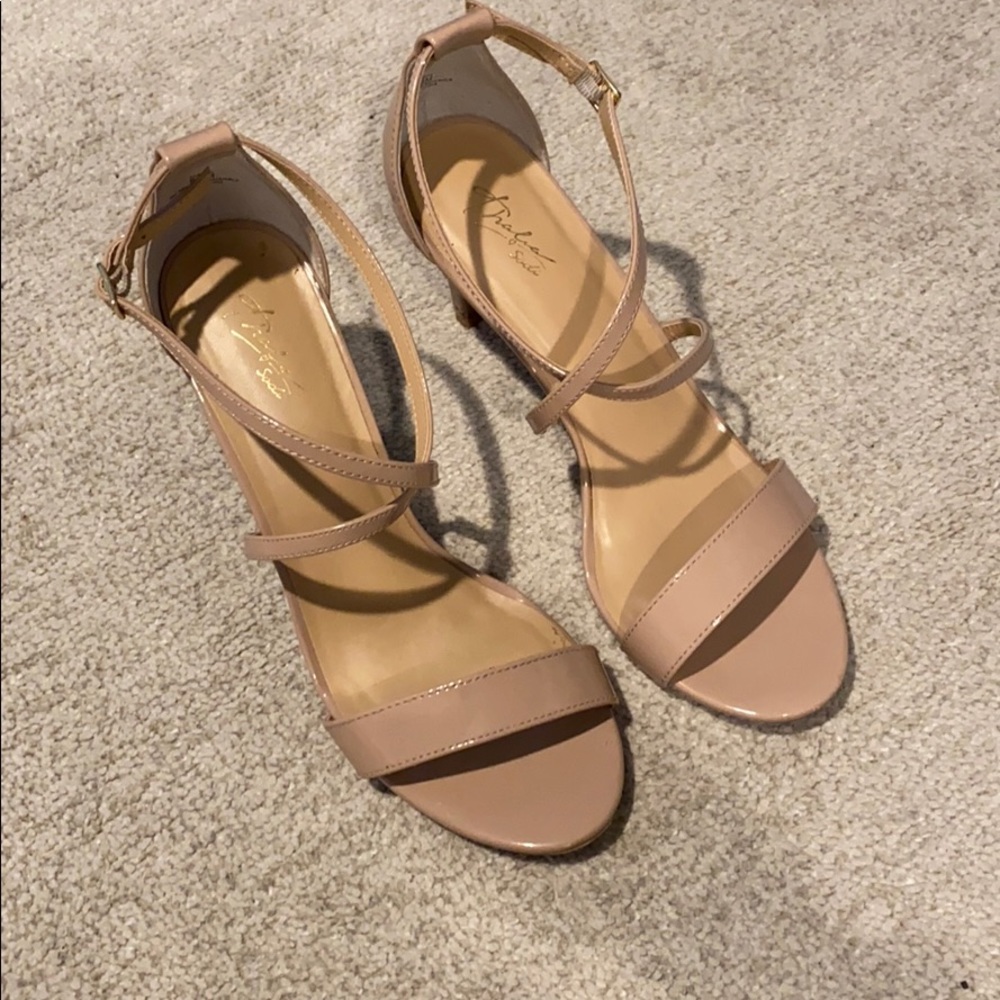 Nude Darria Strappy Sandals